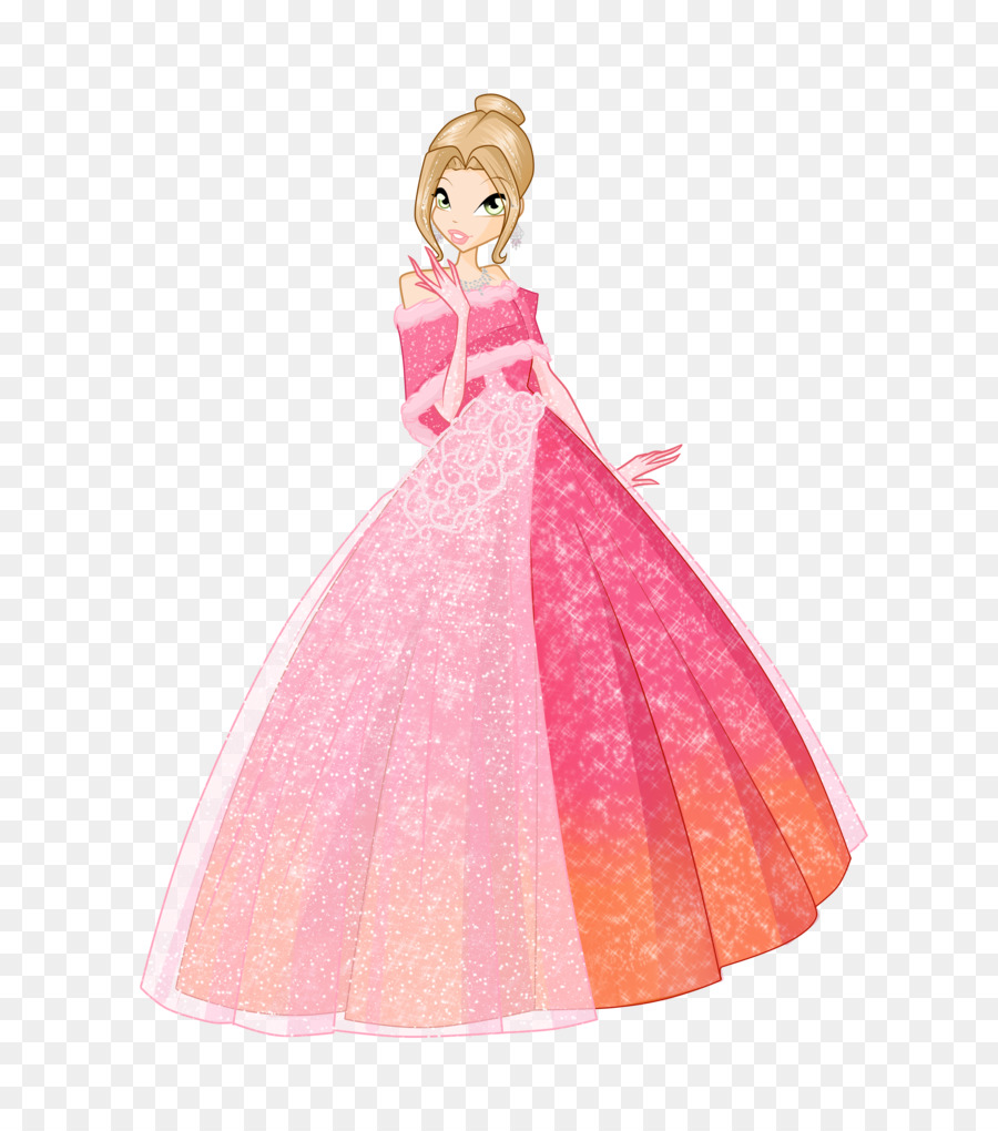 Принцессы Диснея в бальных платьях