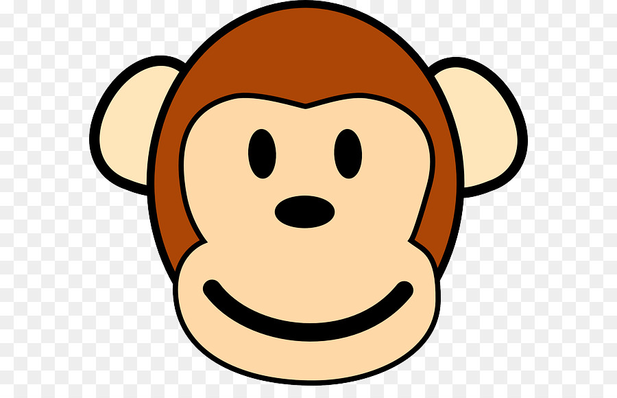 Images Of Monkey Cartoon Drawing Face