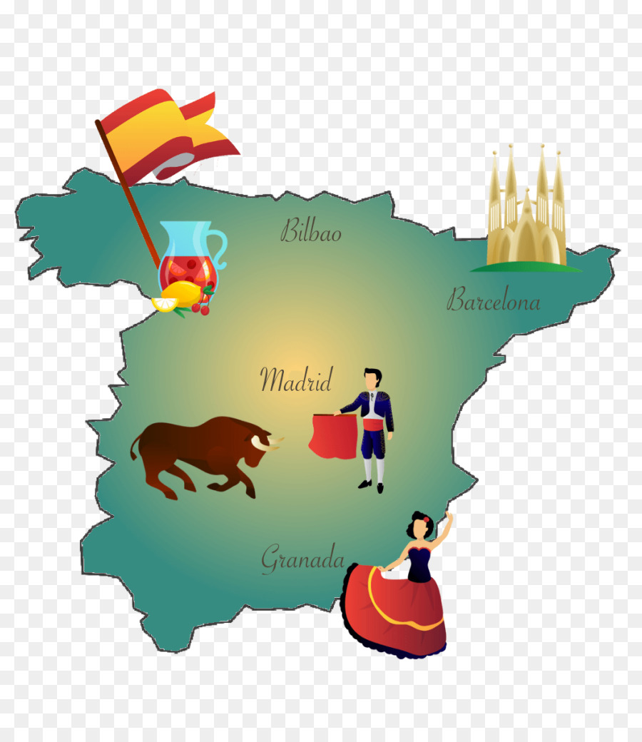 Испания иллюстрации