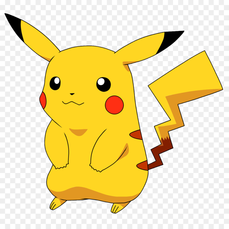 Ash And Pikachu Clipart Yellow Product Font Transparent Clip Art