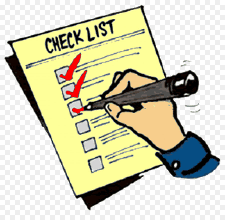 Checklist Clipart