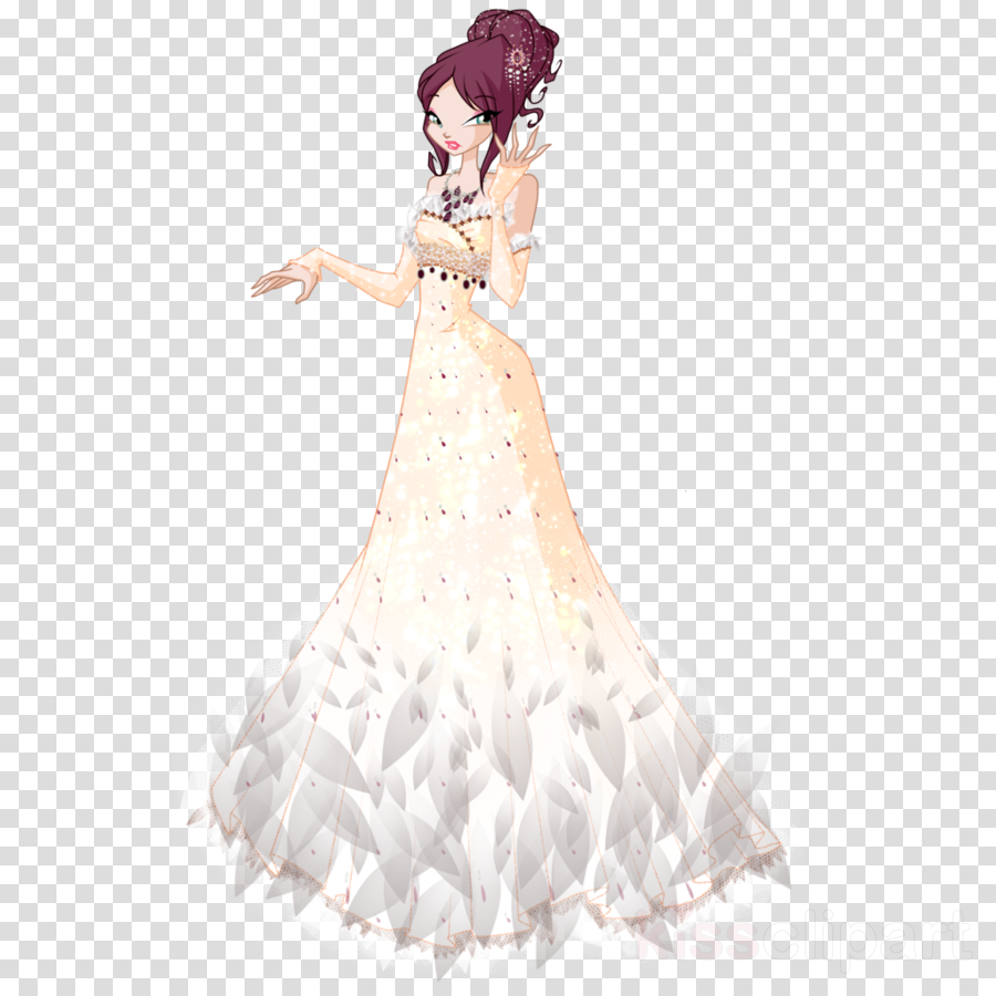Wedding Woman Clipart Illustration Woman Dress Transparent
