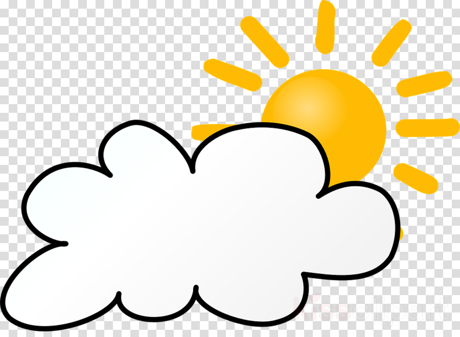 Black And White Flower Clipart Cloud White Yellow