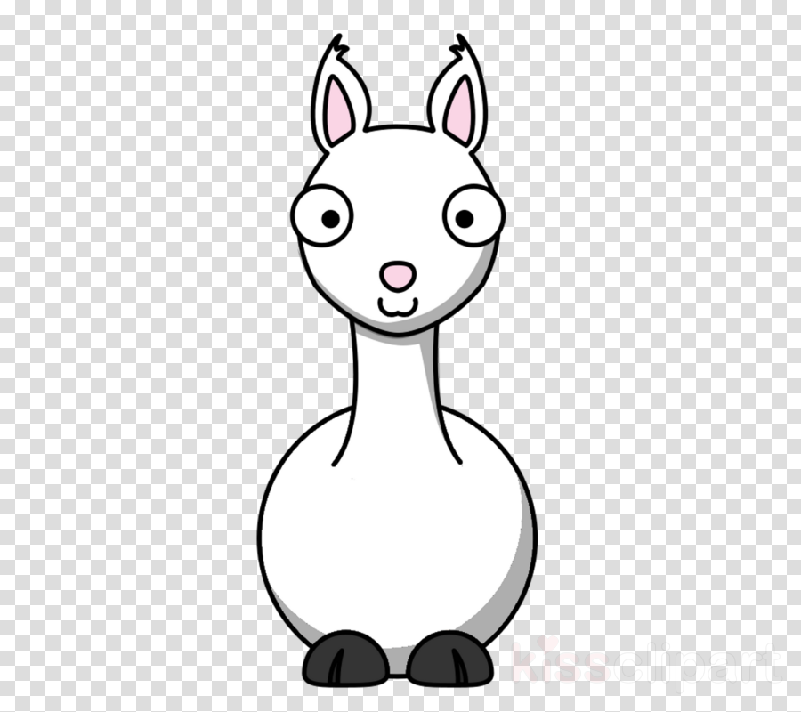 Llama Cartoon clipart - Illustration, Cat, White, transparent clip art