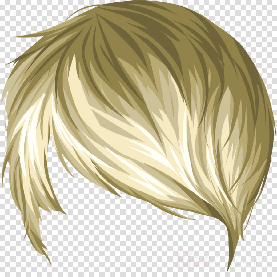 Hair Cartoon Clipart Hair Wing Line Transparent Clip Art