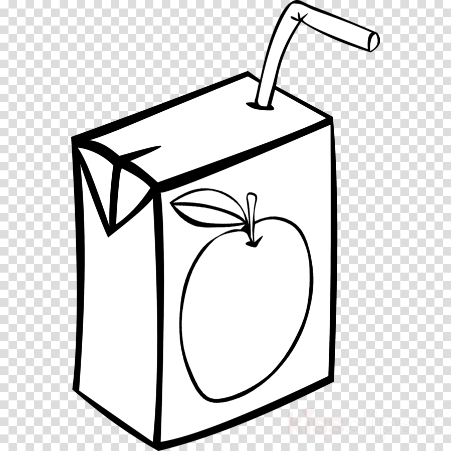 Book Black And White Clipart Juice Drink Drawing Transparent