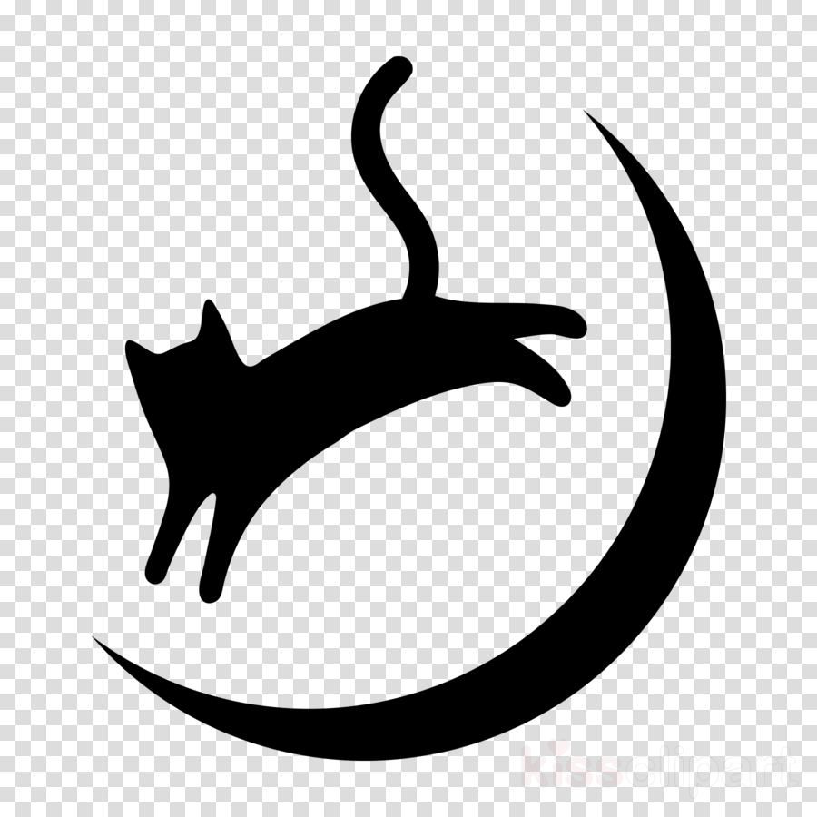 Cat Silhouette Clipart Illustration Cat Fish Transparent Clip Art