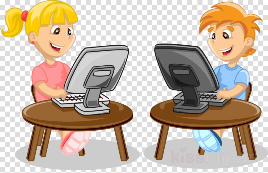 Boy Cartoon Clipart Illustration Child Computer Transparent Clip Art ...