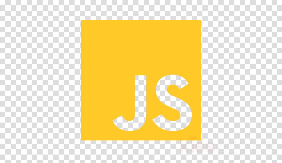 Javascript Logo Clipart Text Yellow Font Transparent Clip Art