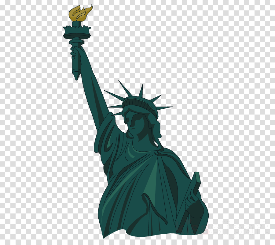 Statue Of Liberty Cartoon Clipart. 