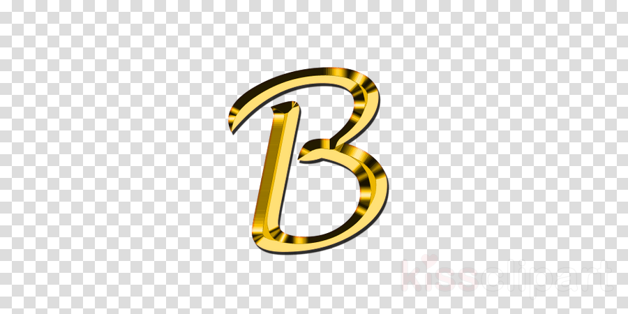 Gold Letter B Png Clipart Letter Clip Art Clipart Letter Yellow Font Transparent Clip Art