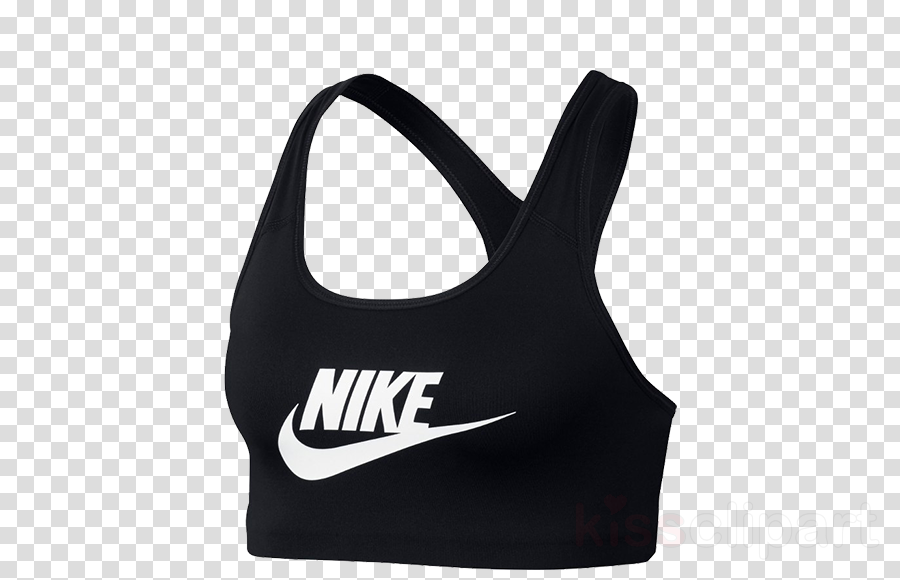 Nike Swoosh Clipart White Black Product Transparent Clip Art