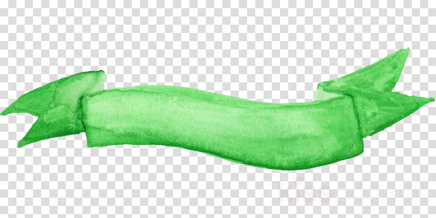 Green Leaf Watercolor Clipart - Illustration, Banner, Leaf, Transparent Clip Art