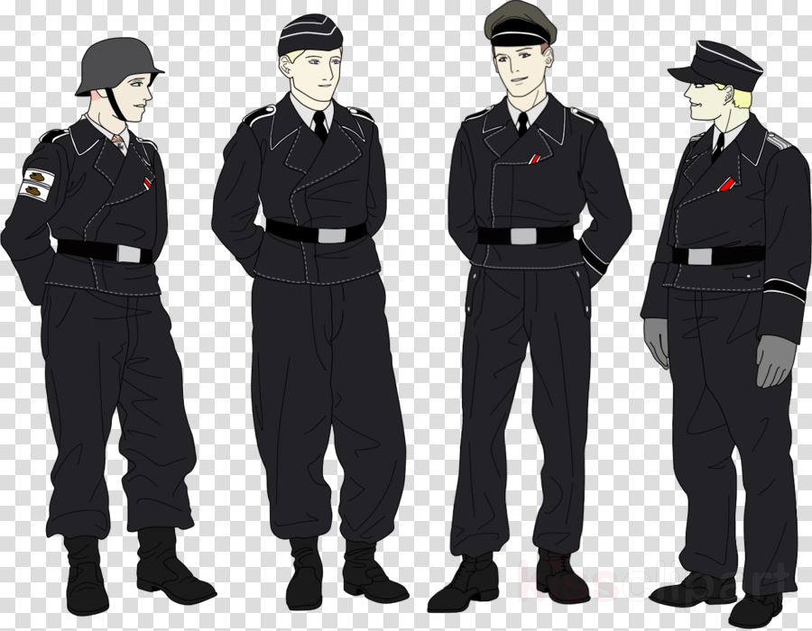 Police Officer Cartoon Clipart Uniform Tank Illustration