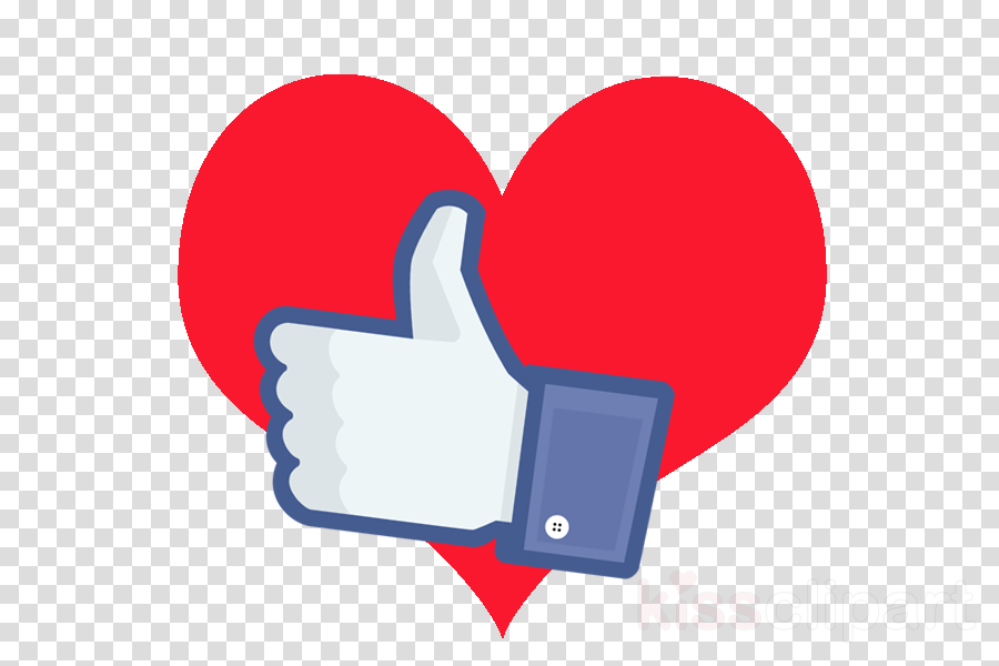 Logo Like Youtube Clipart Facebook Red Heart Transparent Clip Art