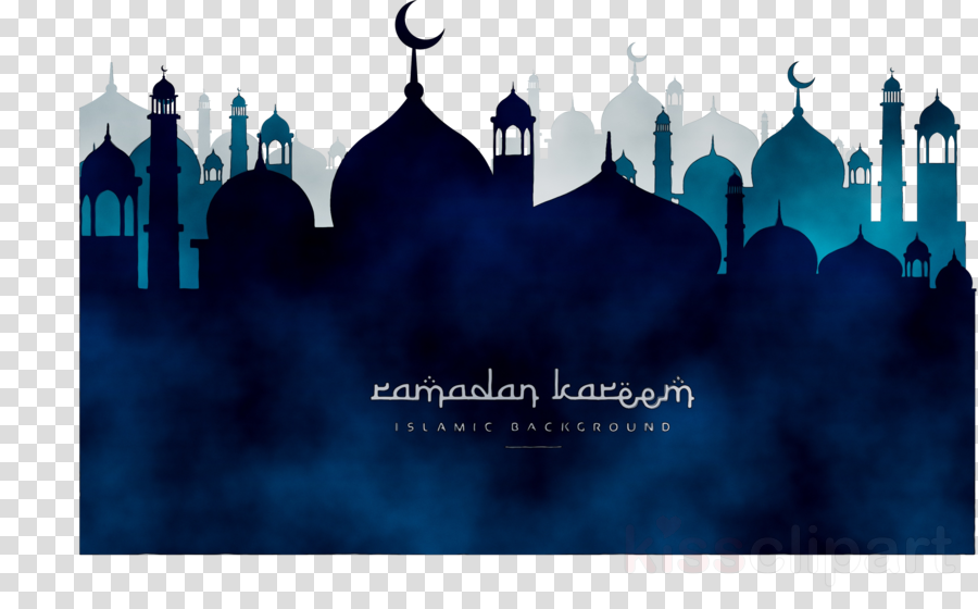 Masjid Silhouette Ramadan Cartoon Background Nusagates