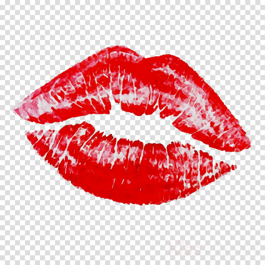 Mouth Cartoon Clipart Red Mouth Lipstick Transparent Clip Art