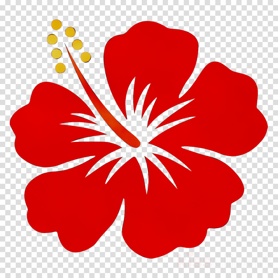 Download Floral Flower Background Clipart Flower Hibiscus Plant Transparent Clip Art