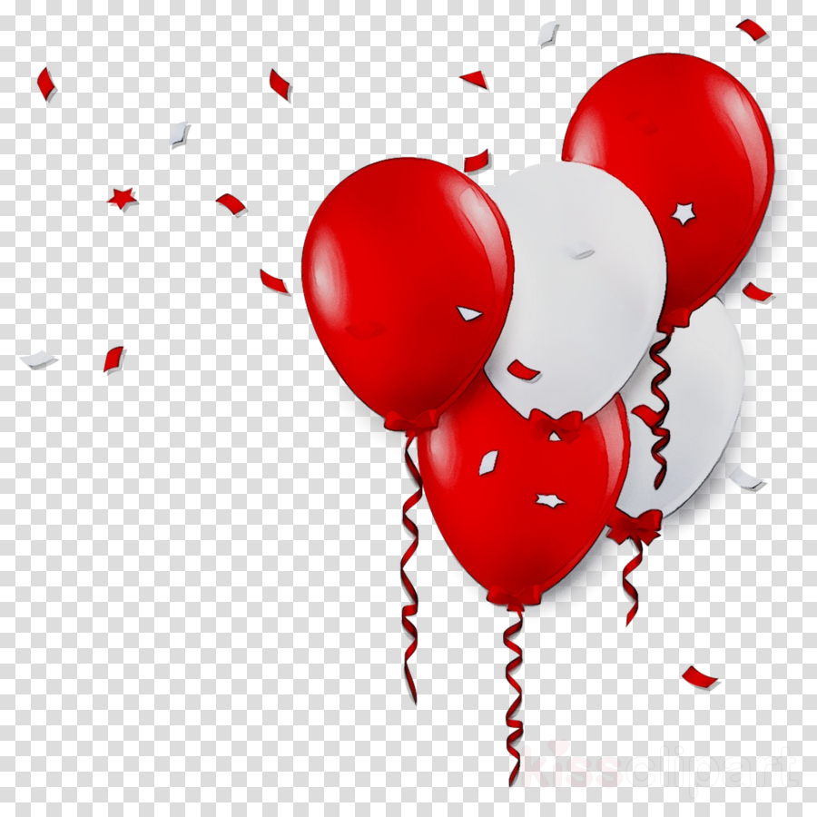 Love Background Heart Clipart Red Balloon Heart Transparent Clip Art