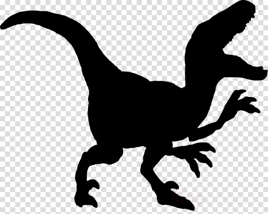 Download Velociraptor Background Clipart Tshirt Dinosaur Silhouette Transparent Clip Art PSD Mockup Templates