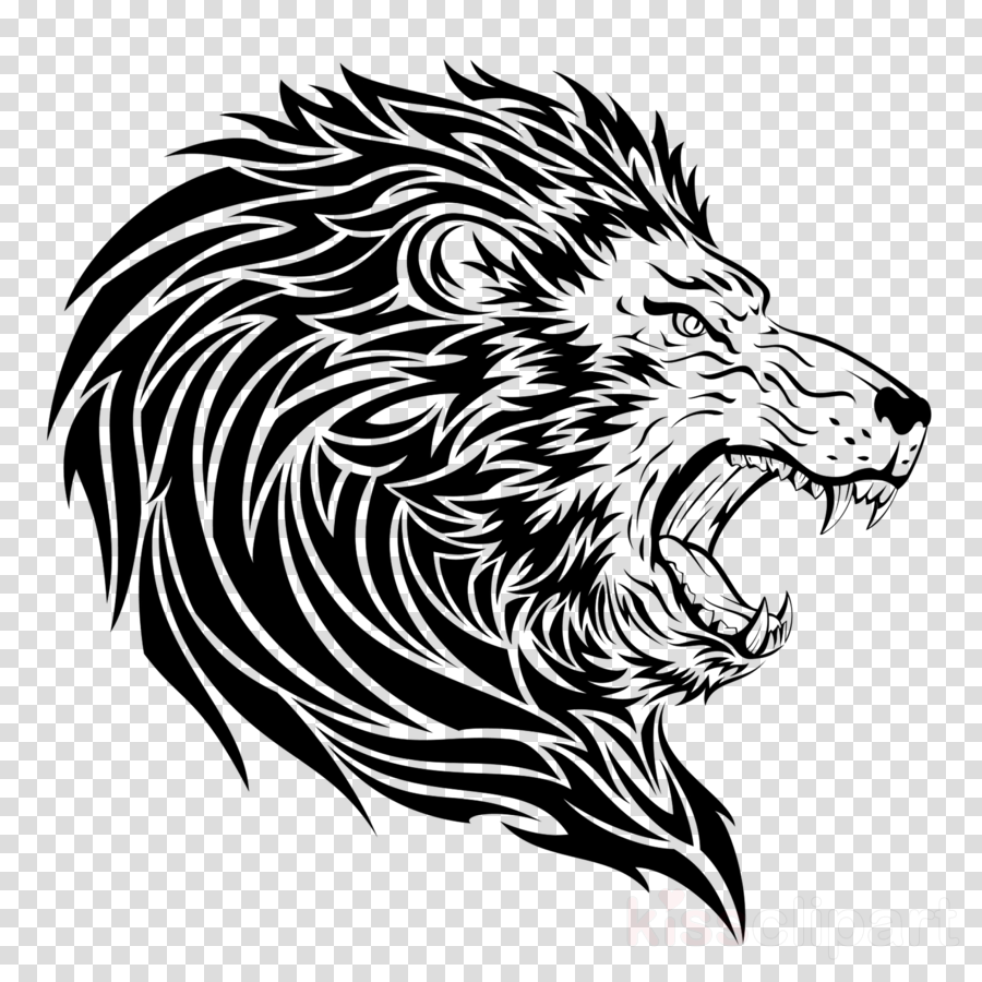 Lion Logo clipart - Lion, Drawing, Head, transparent clip art
