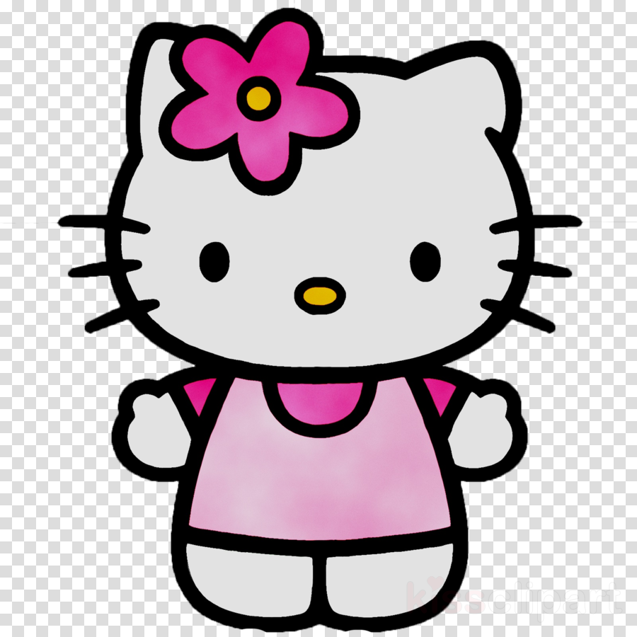 Hello Kitty Drawing Clipart Drawing Illustration Pink Transparent Clip Art