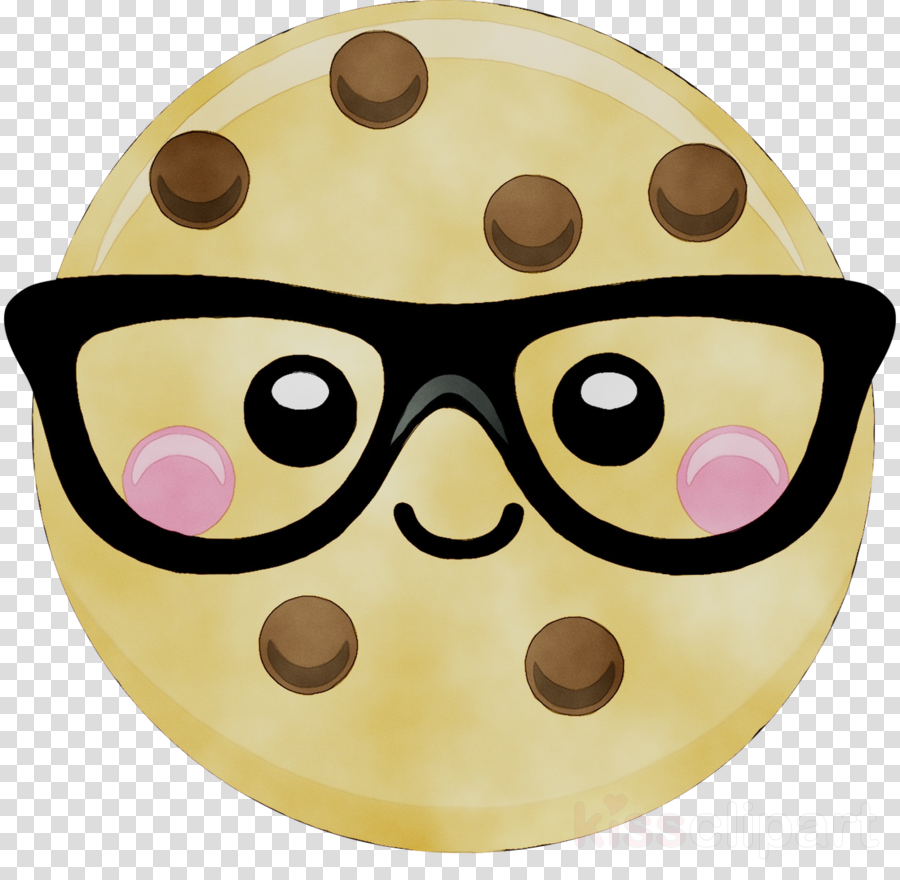 Cartoon Cookie With A Face