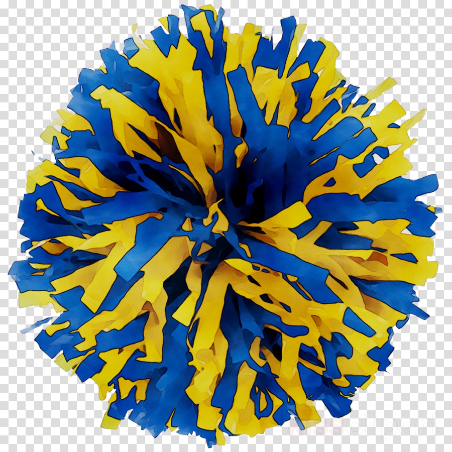 Flowers Clipart Background Clipart Blue Yellow Transparent Clip Art