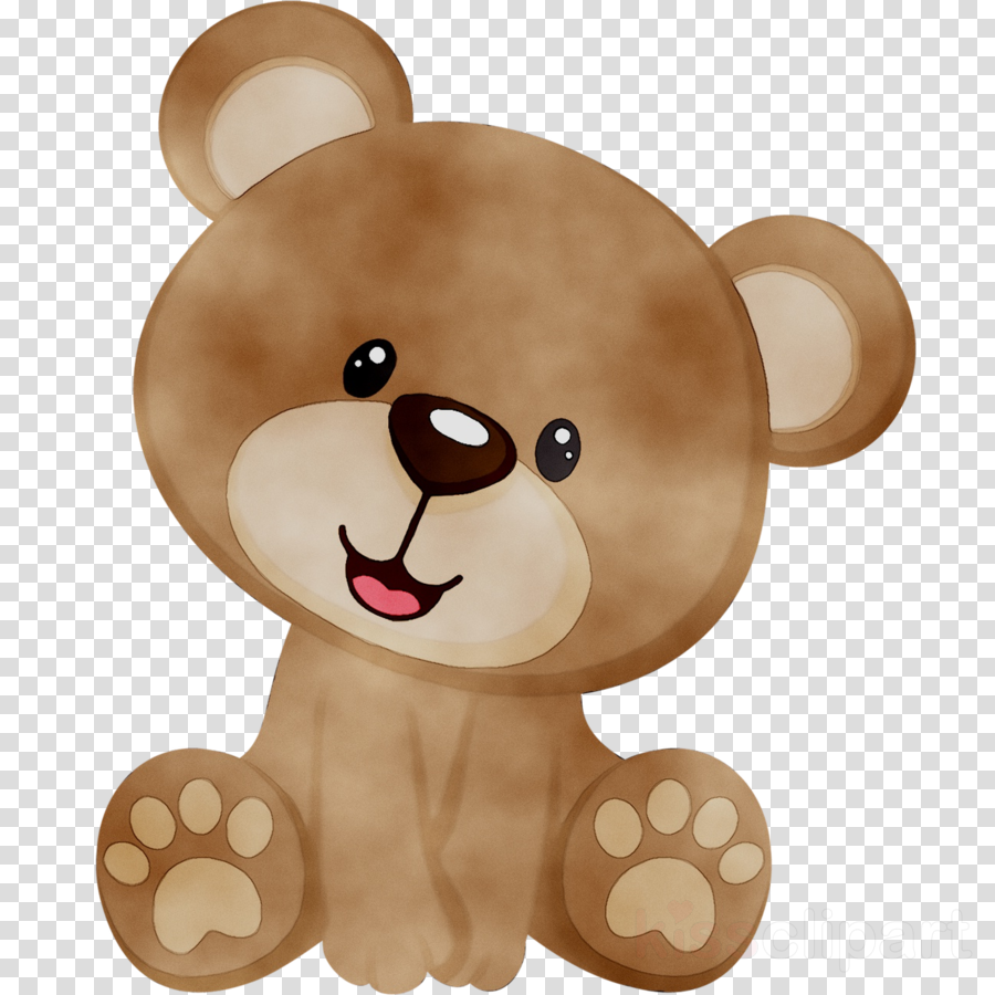 Teddy Bear Cartoon Clipart Bear Illustration Nose Transparent
