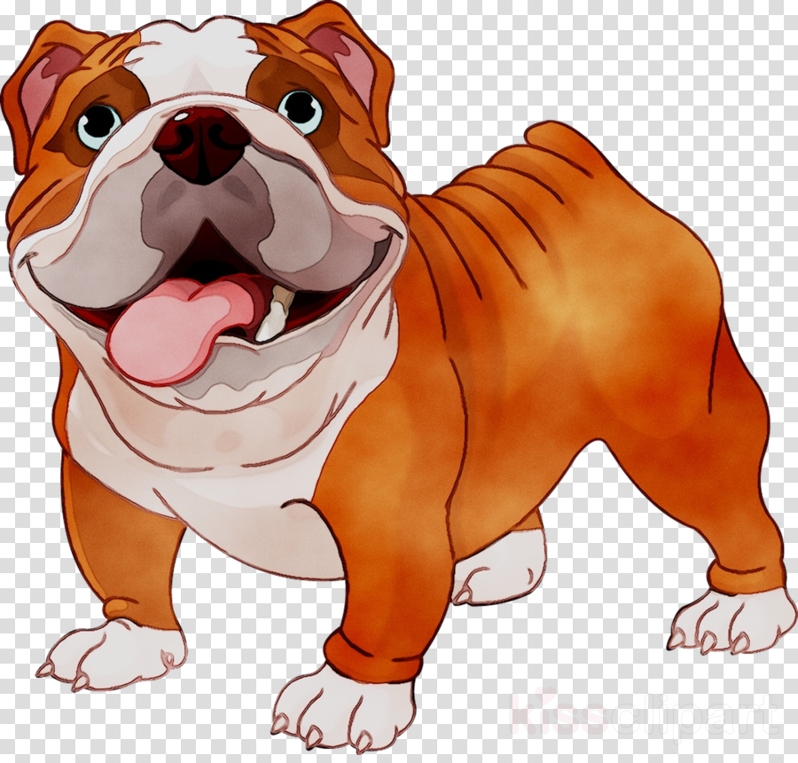 American Bulldog Clipart Bulldog Illustration Dog Transparent