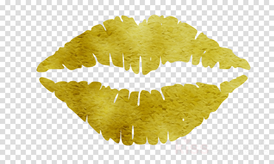 Download Lips Cartoon Clipart Lips Cosmetics Yellow Transparent Clip Art