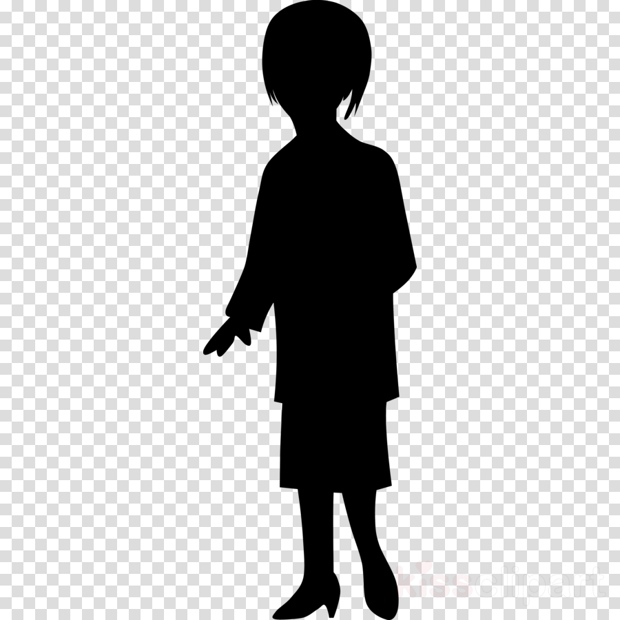 Boy Cartoon Clipart Boy Silhouette Black Transparent Clip Art
