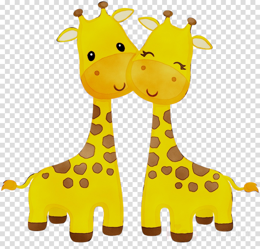 Giraffe Cartoon Clipart Okapi Drawing Animal Transparent Clip Art