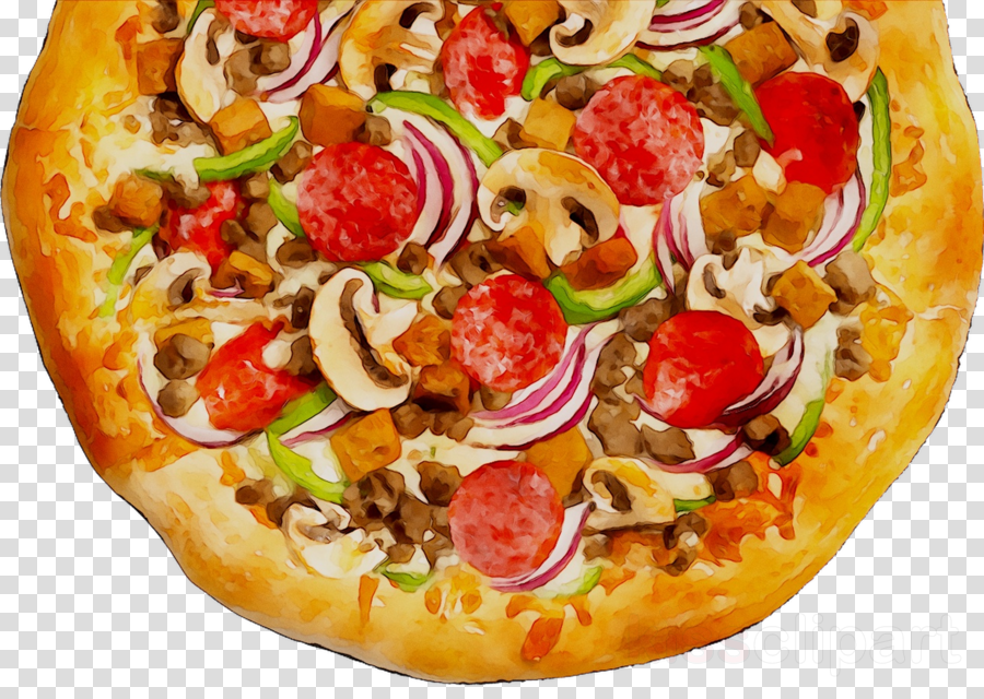 Junk Food Cartoon Clipart Pizza Restaurant Food Transparent Clip Art