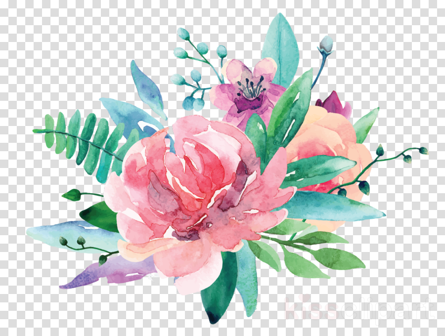 Download Blue Watercolor Flowers Clipart Nature Transparent Clip Art