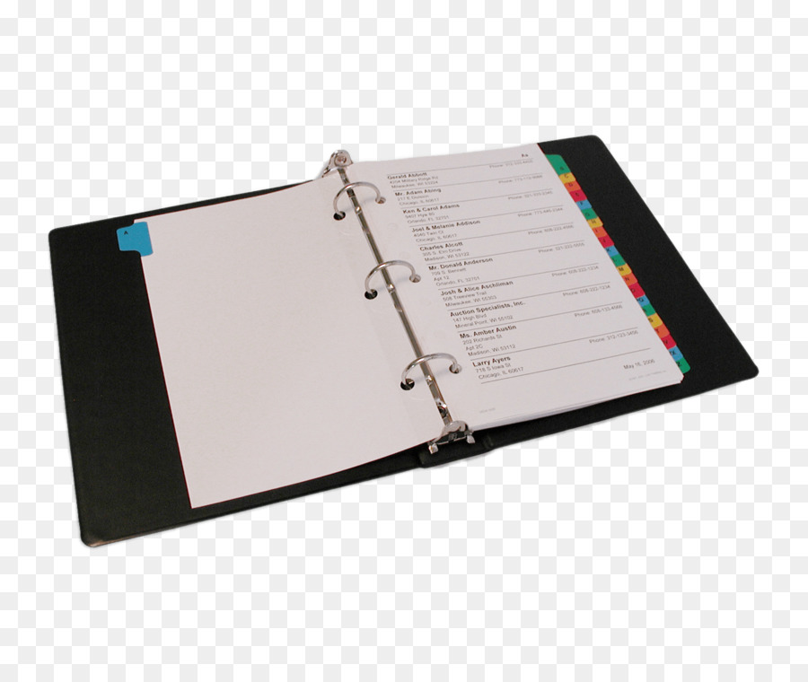 clip binder notebook