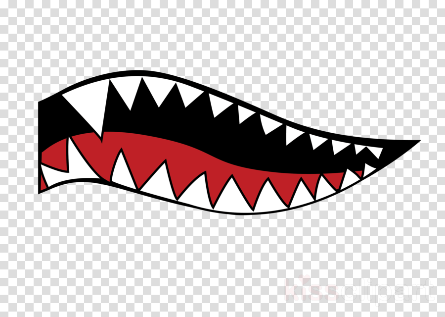 picture Airplane Shark Mouth Png clipart animals transparent clip art.