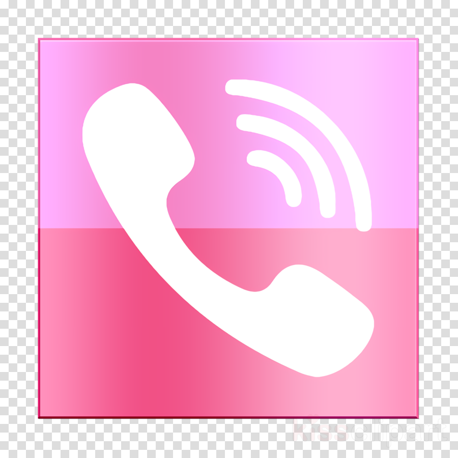 pink viber icon