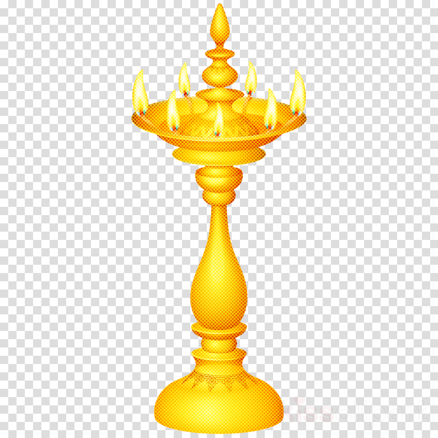 yellow clip art candle holder oil lamp light fixture