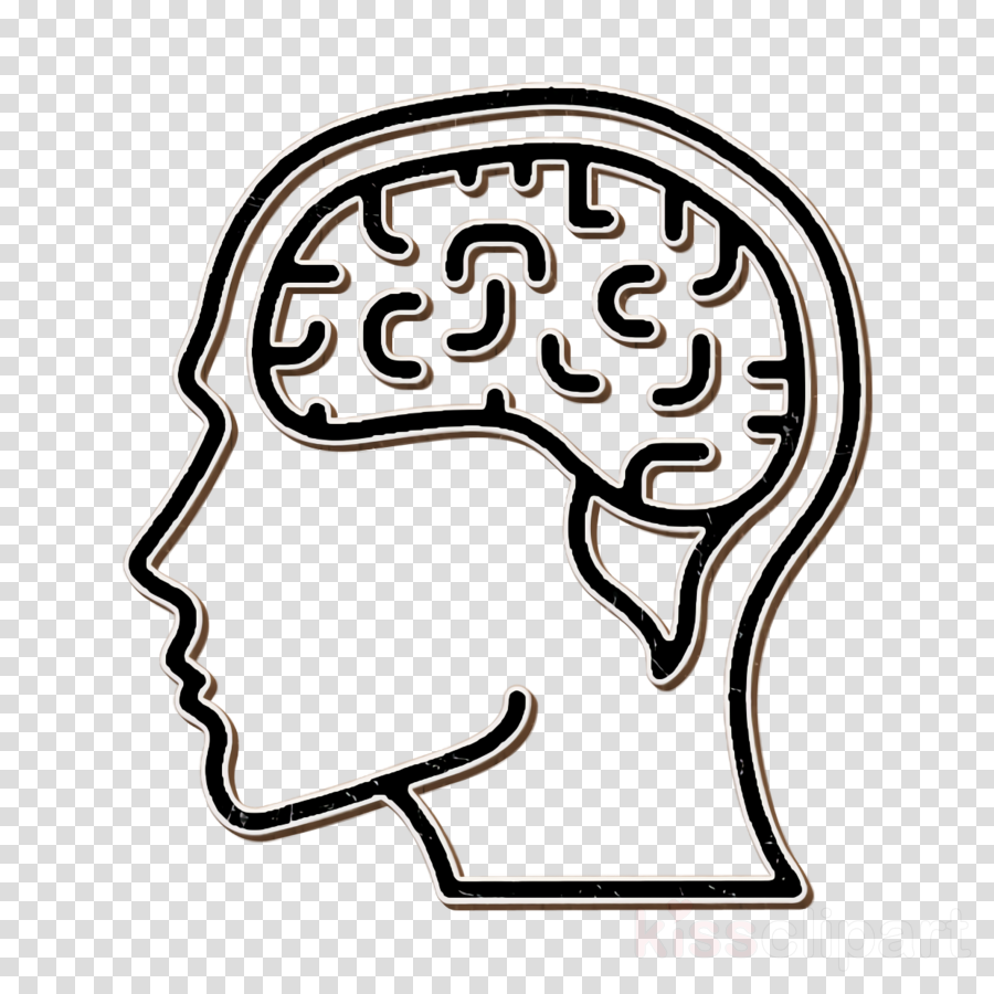 Human Mind Icon Brain Icon Clipart Head Line Art Logo Transparent Clip Art