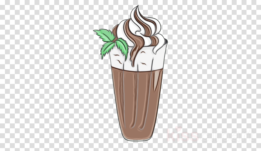 Iced coffee Clipart. 