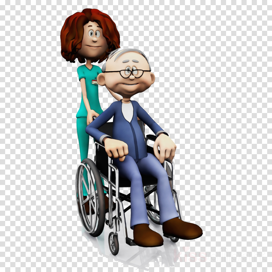 Wheelchair Cartoon Sitting Clip Art Vehicle Clipart Wheelchair