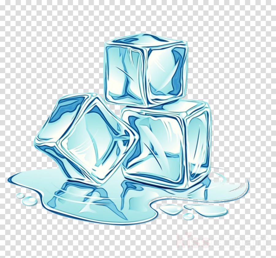 Ice cube Clipart. 