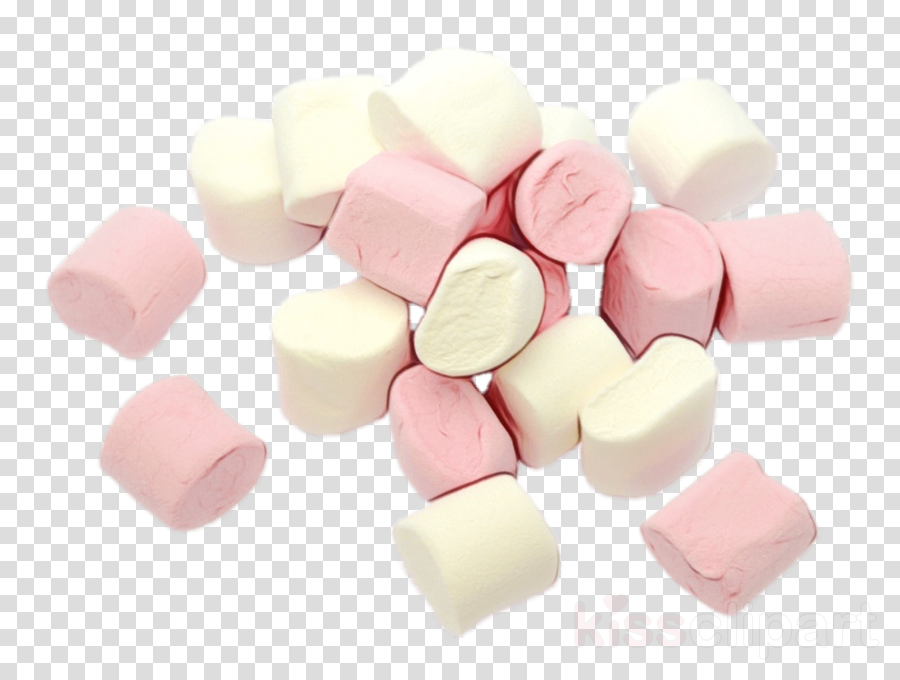 Marshmallow Clipart Marshmallow Pink Confectionery