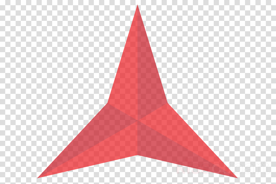 red triangle triangle cone star