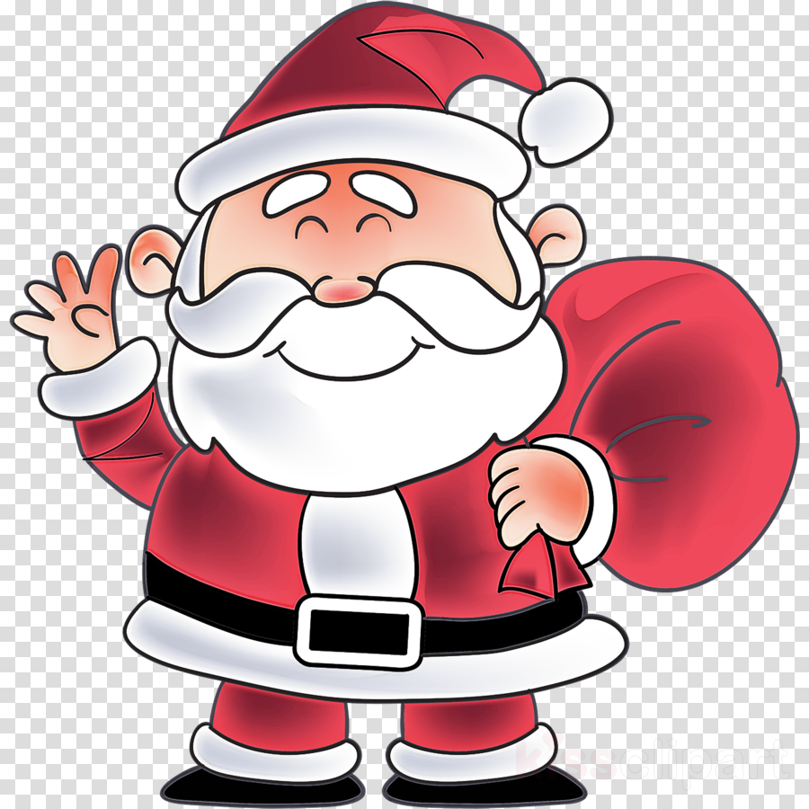 Santa claus clipart - Cartoon, Santa Claus, Fictional Character