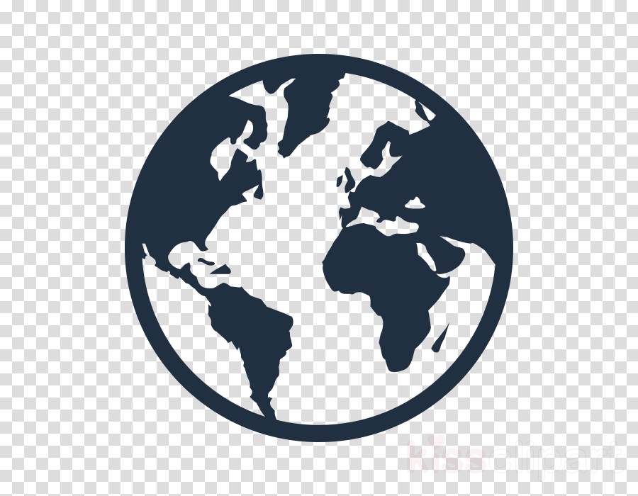 Download Globe World Logo Circle Silhouette