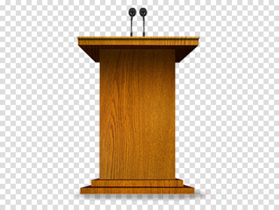 pulpit podium lectern stage equipment furniture clipart ...