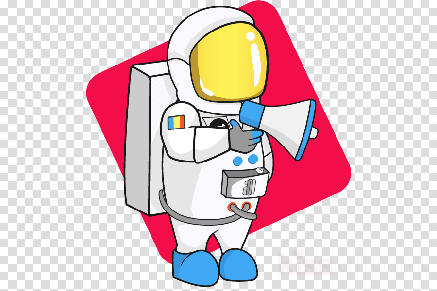 Astronaut clipart - Cartoon, Astronaut, Fictional Character