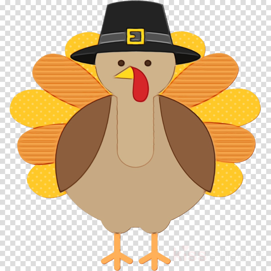 Thanksgiving clipart - Cartoon, Chicken, Bird, transparent ...
